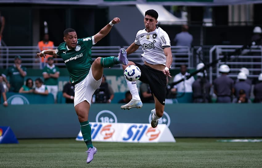 Vitor Roque - Palmeiras x Botafogo - Brasileirão
