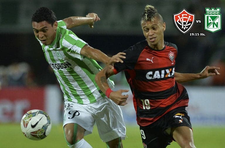 Vitória x Nacional pela Sul-Americana 2014 Foto: Divulgação / Conmebol
