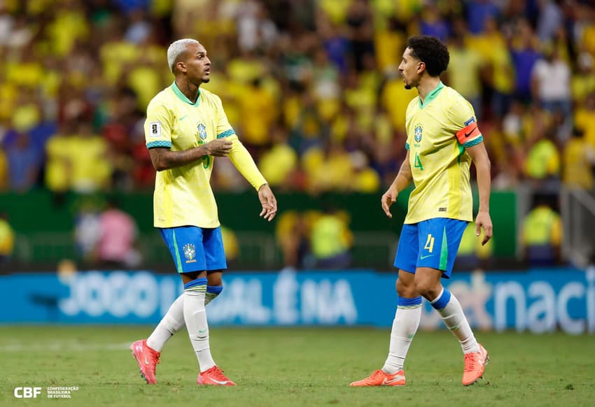Wesley e Marquinhos confirmados na escalação da Seleção