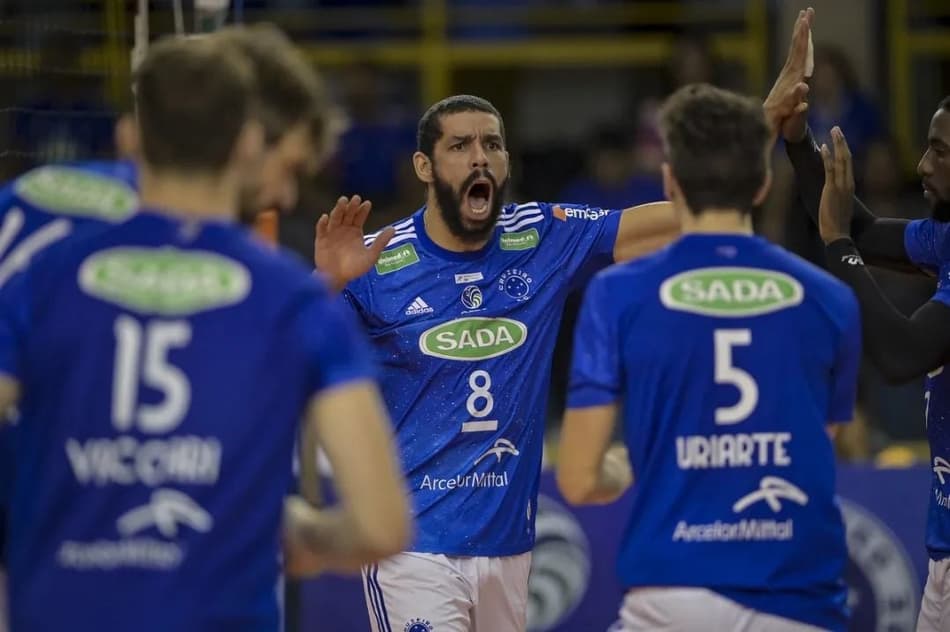 Cruzeiro garante vaga para a final da Superliga masculina pela terceira vez seguida