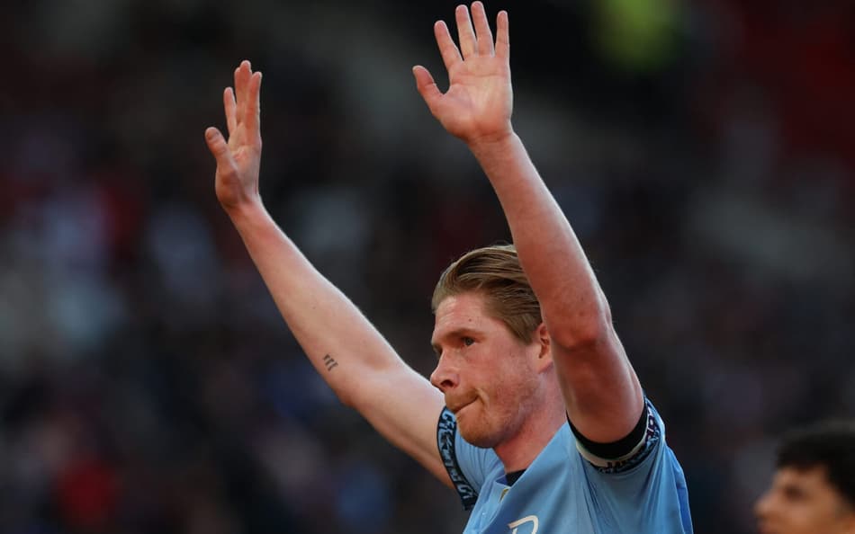 Manchester City estuda possíveis substitutos para De Bruyne; veja nomes