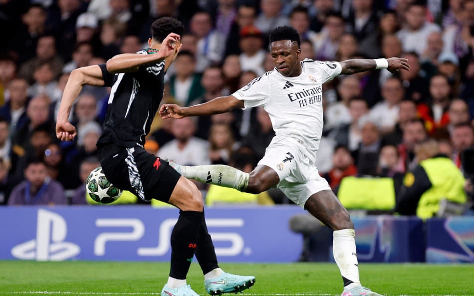 Vini Jr manda recado após queda do Real Madrid na Champions