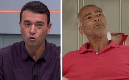 André Rizek e Romário