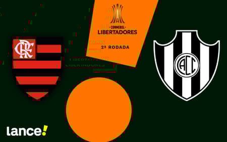 Arte Flamengo x Central Córdoba
