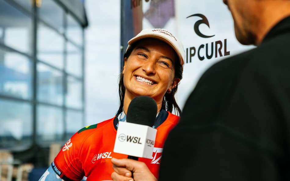 WSL: Luana Silva fica com o vice em Bells Beach