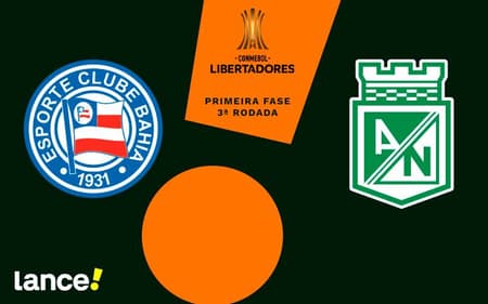 Onde Assistir Bahia x Atletico Nacional