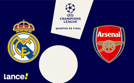 Real Madrid x Arsenal pela Champions League