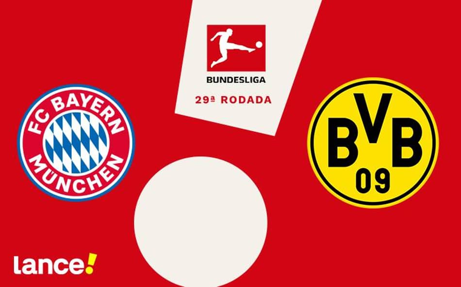 Bayern x Borussia Dortmund: onde assistir, horário e escalações do jogo pela Bundesliga