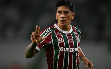 Germán Cano marcou o gol da vitória do Fluminense pela Sul-Americana