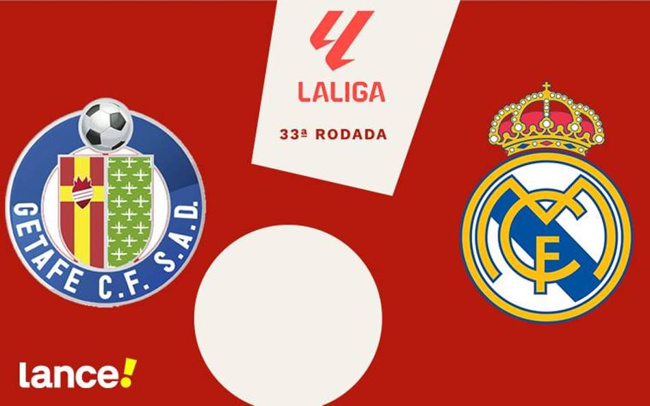 Getafe x Real Madrid: onde assistir, horário e prováveis escalações do jogo pela La Liga