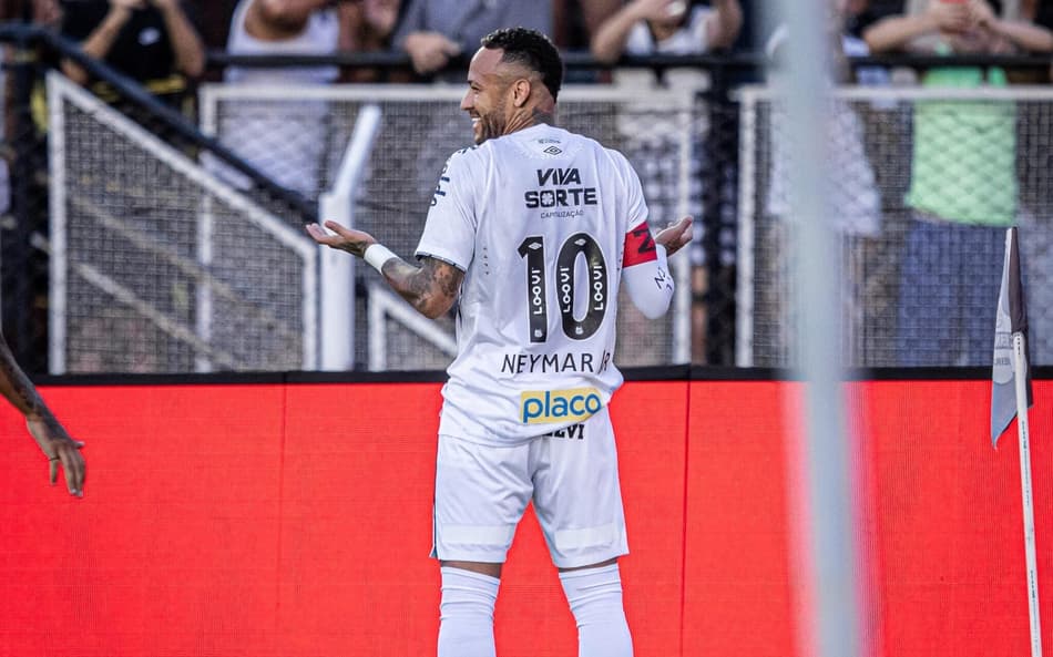 Gol olímpico de Neymar é eleito o mais bonito do Paulistão; reveja